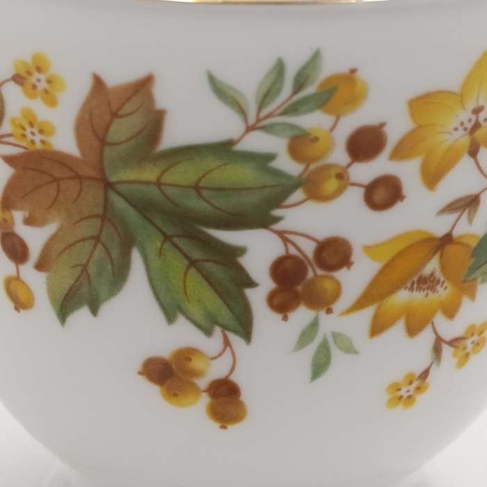 Vintage Queen Anne porcelain trio