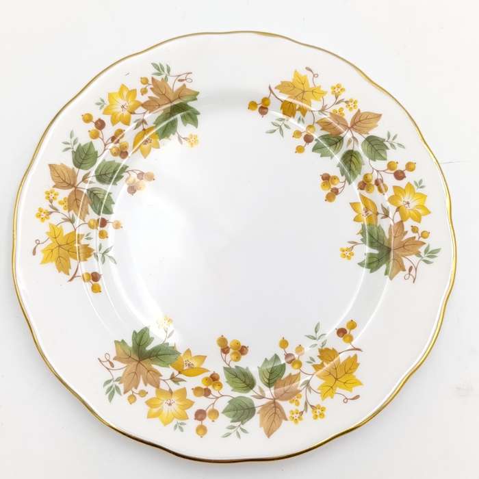 Vintage Queen Anne porcelain trio
