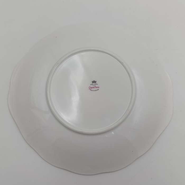 Vintage Queen Anne porcelain cake plate