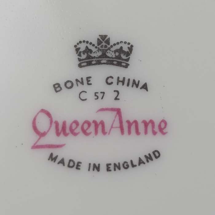 Vintage Queen Anne porcelain cake plate