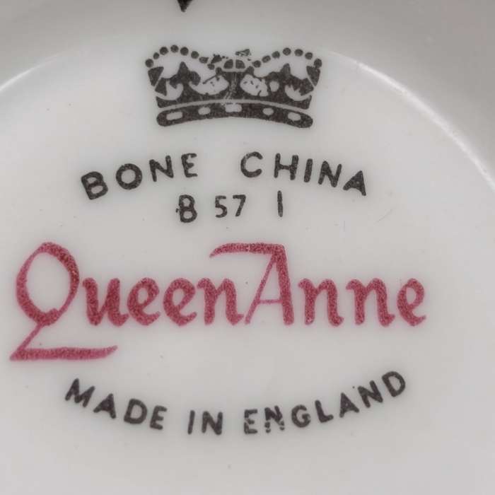 Vintage Queen Anne porcelain trio