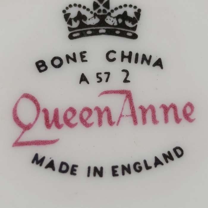 Vintage Queen Anne porcelain trio
