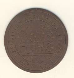Exposition Araconesa De 1885 medallion - USA - as per scan