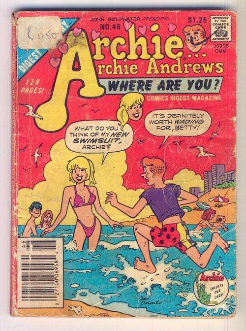 Archie...Archie Andrews, Where are you - Comics Digest Magazine - Number 46
