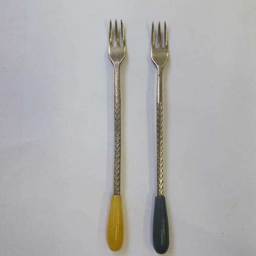 Pair of vintage pickle forks