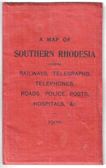 A map of Southern Rhodesia - 1900