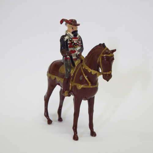Brittains Ltd. vintage officer on horse