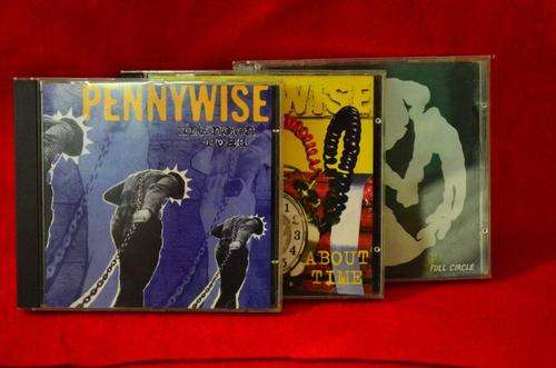 Pennywise CDs x3