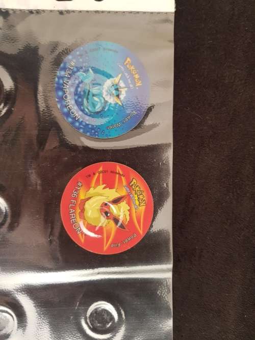 Pokemon Tazos Set 3 - Full Collection (50 Tazos) - VG/NM