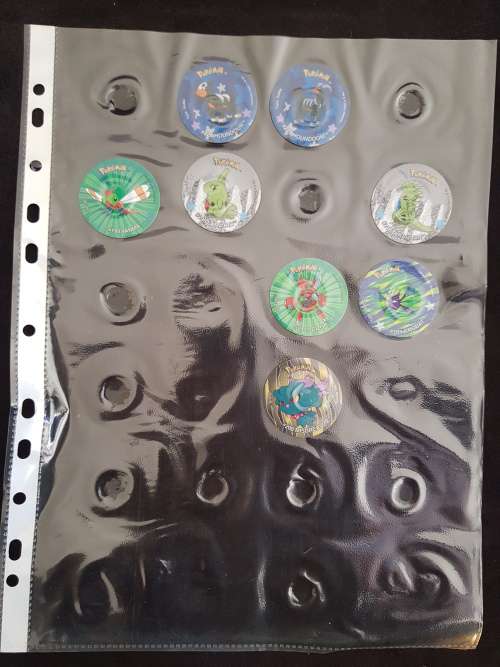 Pokemon Tazos Set 6 (39 Tazoes) - VG/NM
