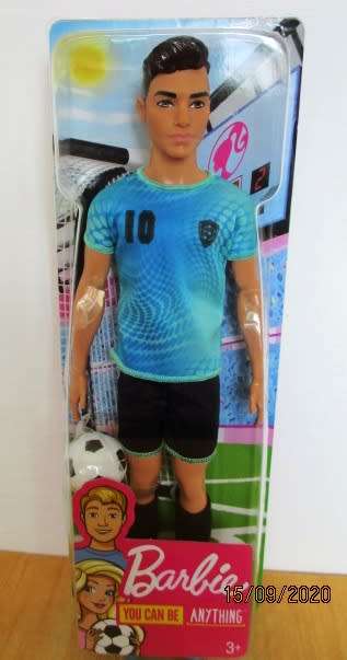 Ken doll new in box - You can be anything - SOCCER PLAYER