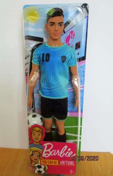 Ken doll new in box - You can be anything - SOCCER PLAYER