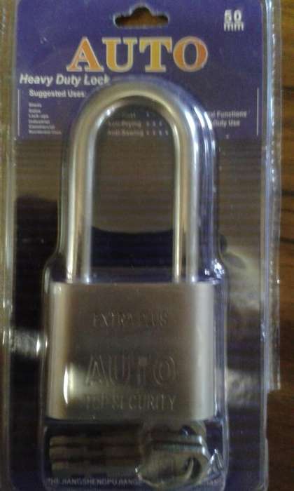 50MM AUTO HEAVY DUTY SECURITY LOCK