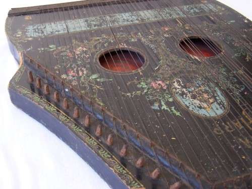 harp   an exquisite large zither