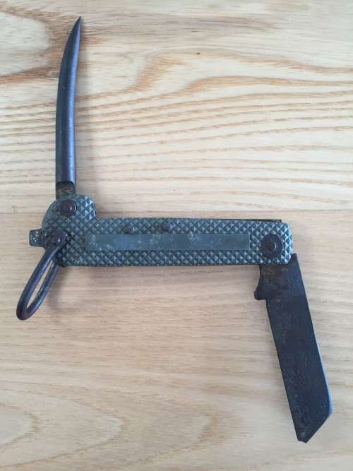 Rodgers Seaman's knife with marlin spike