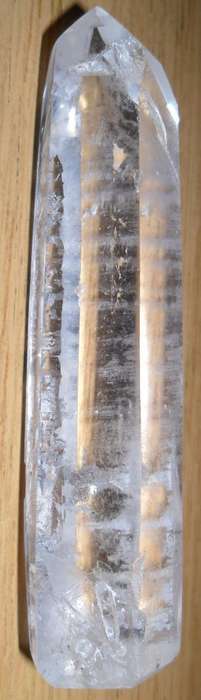 Clear quartz point. Storm crystal powerfull healer and repells negativity