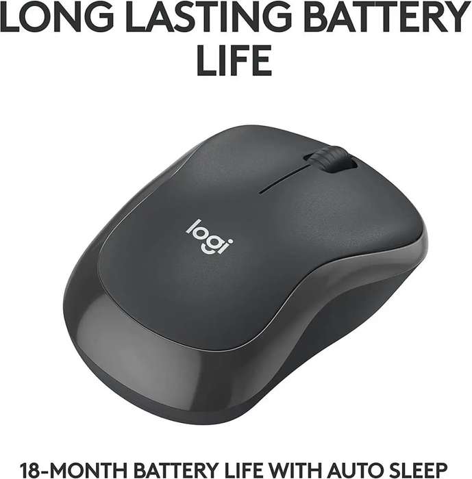 Logitech M240 Silent Bluetooth Mouse - Graphite