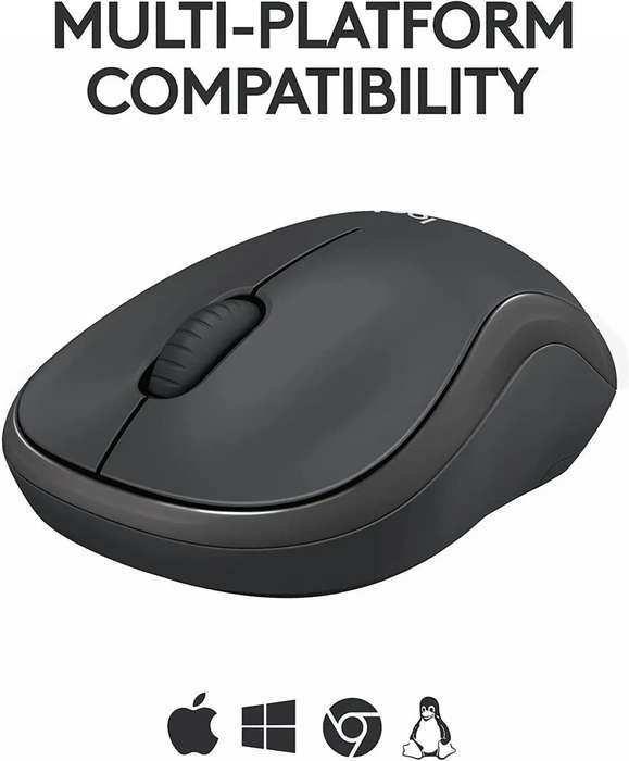 Logitech M240 Silent Bluetooth Mouse - Graphite