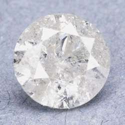 0,94CT STUNNING NATURAL ROUND CUT WHITE LOOSE DIAMOND