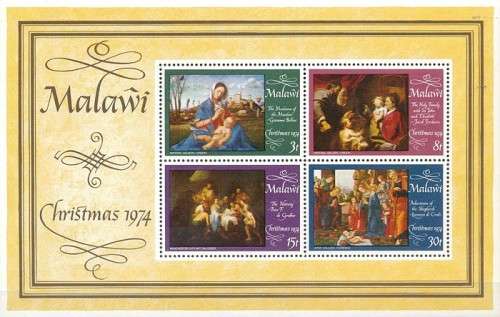 Malawi 8 x Miniture sheets MNH