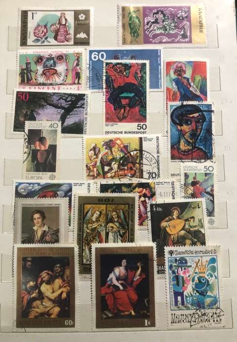 Art thematic- in small album