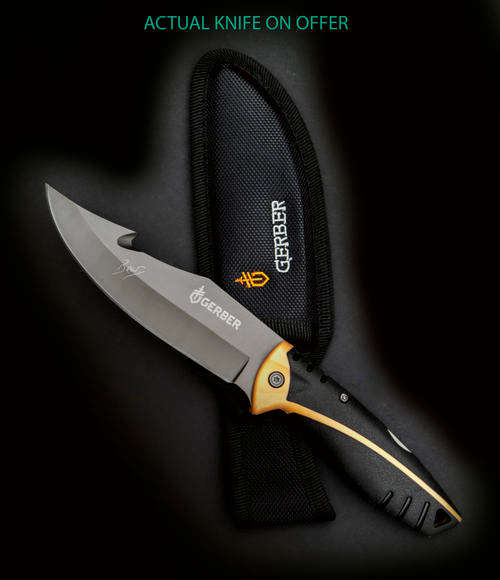 Gerber Bear Hunting Knife - New in box
