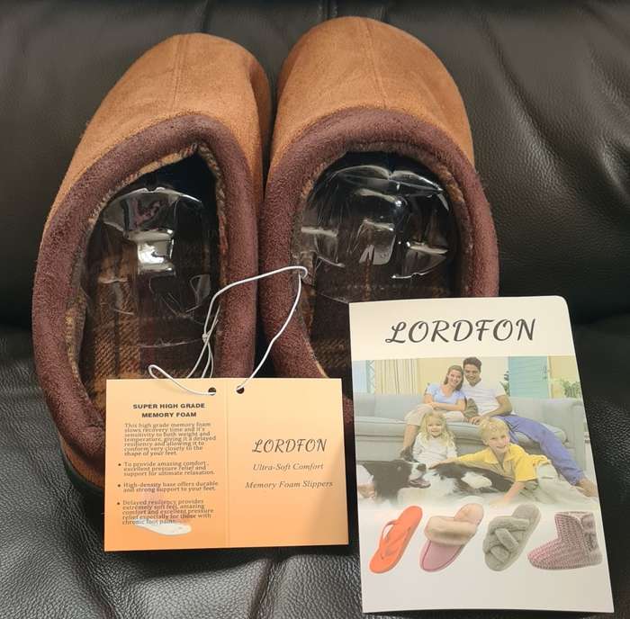Men's Memory Foam Slippers