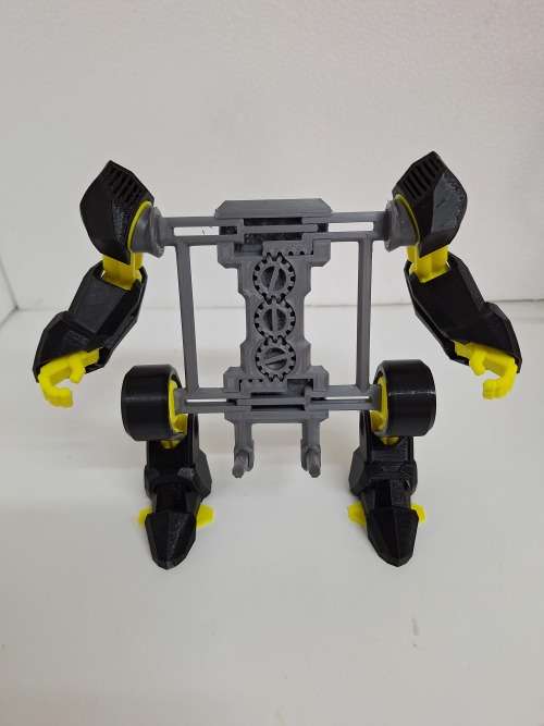 Cellphone Stand Exo Skeleton Adjustable Width - 3D Printed
