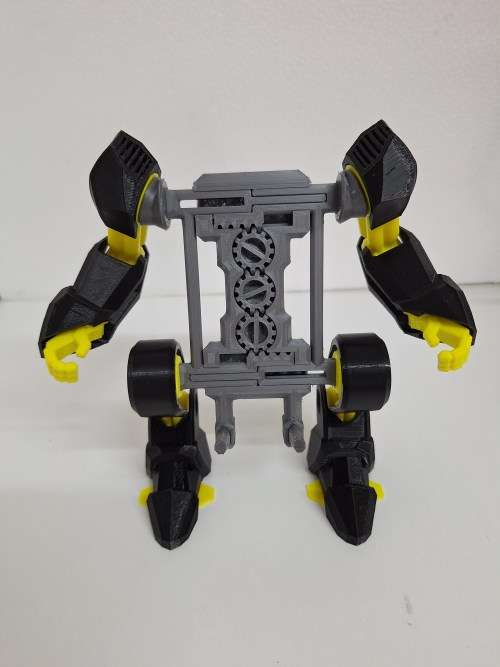Cellphone Stand Exo Skeleton Adjustable Width - 3D Printed