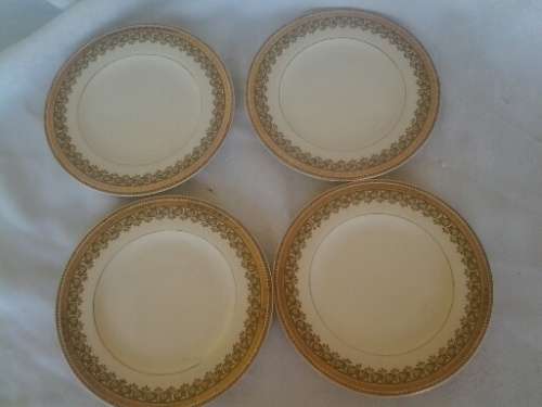 A set of four John Murdock and sons porcelain side plates