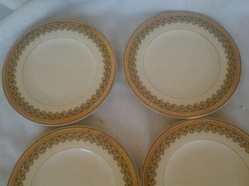 A set of four John Murdock and sons porcelain side plates