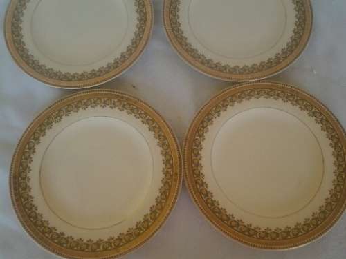 A set of four John Murdock and sons porcelain side plates