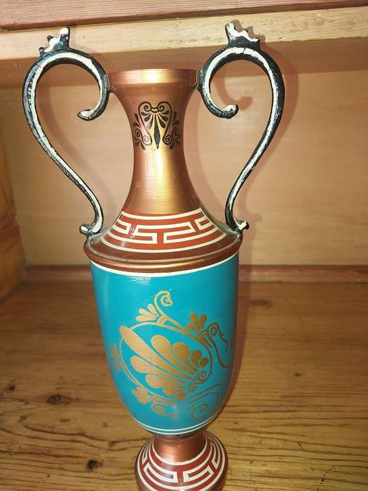 Brass decorative jug made in Greece