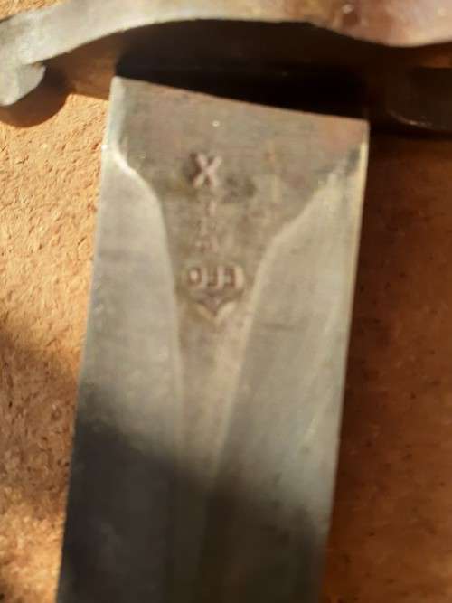 Pattern 1888 Lee Metford Bayonet, date stamped 1897 Mk I, Type 2, Boer war