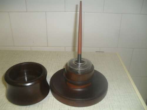 Knysna stinkwood inkwells