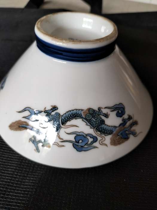 *##A VINTAGE ORIENTAL Wide MOUTH RICE BOWL