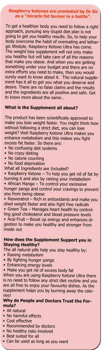 Raspberry ketone ultra with africa mango