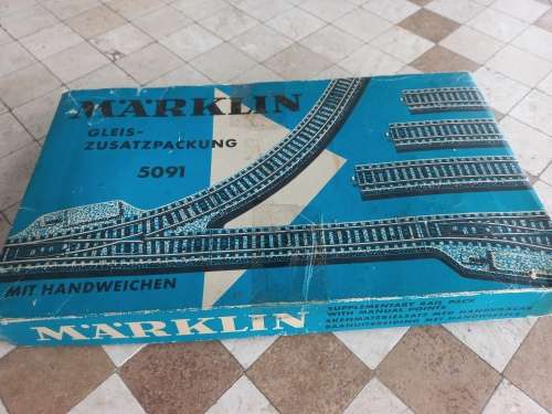 Marklin supplementary rail track set