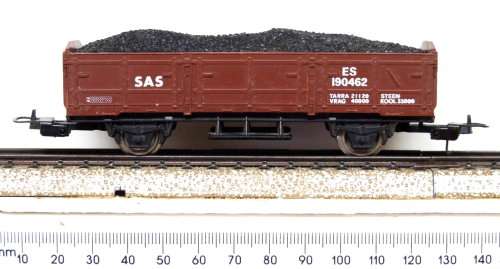 LIMA HO: SAR ES Coal Carrier with Load in Good used un-boxed condition (Italy)