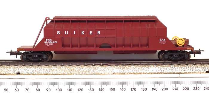 LIMA HO: SAR FCD Sugar Wagon in Good Un-Boxed, Used Condition (Italy)