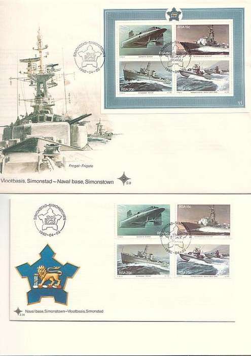 SOUTH AFRICA SPECIAL: 2 x  Special FDC's for the price of ONE in a good condition.