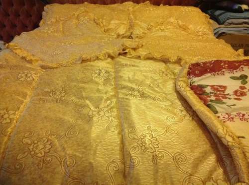 NEW RANGE 3D Satin Comforter Set with Pure Cotton Inners (RED HOT!!!)