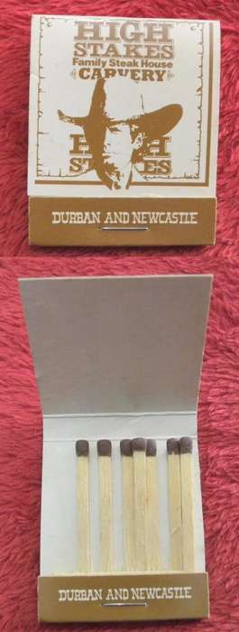 High Stakes Matchbook