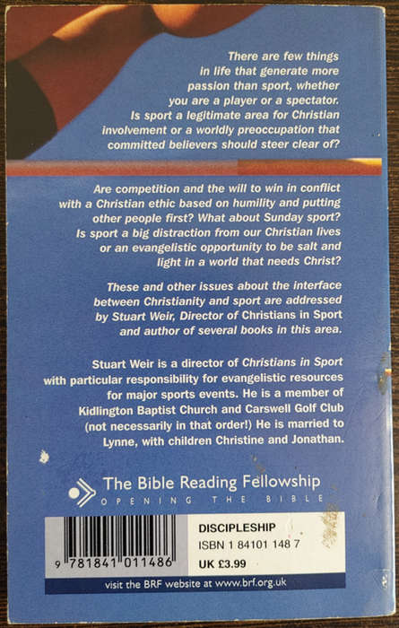 What the book says about sport by Stuart Weir - SOFT COVER