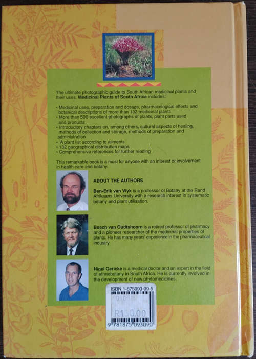 Medicinal Plants of South Africa by Ben-Erik van Wyk, Bosch van Oudtshoorn, Nigiel Gericke