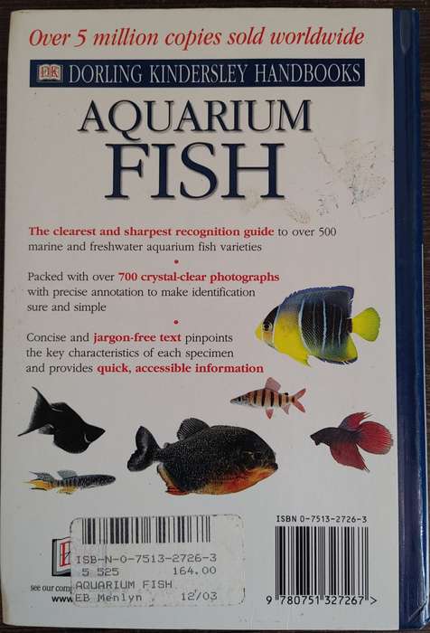 Aquarium Fish by Dick Mills - SOFT COVER