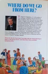 Where do we go from here? by Ralph W. Neighbour, Jr. - PAPER BACK