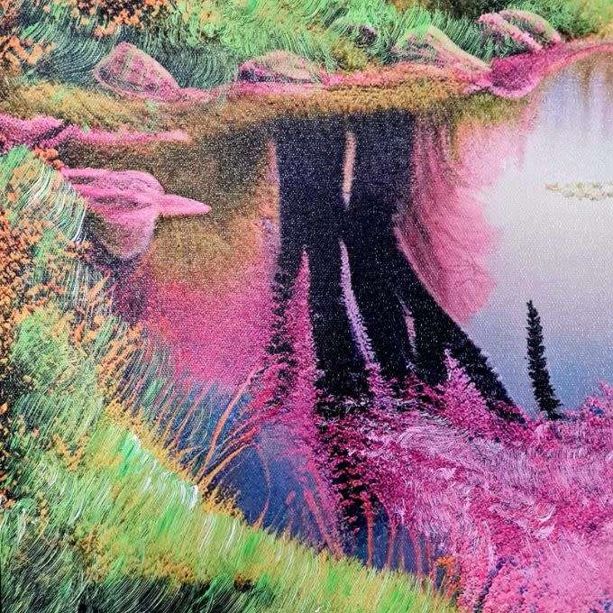 Willow Tree - 3D Painting
