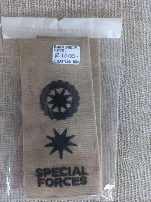 Transkei - Special Forces - Lt-Col Rank Insignia