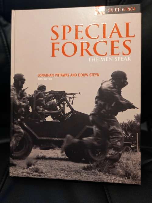SASF - South African Special Forces - The Men Speak - Jonathan Pittaway and Douw Steyn * SIGNED*